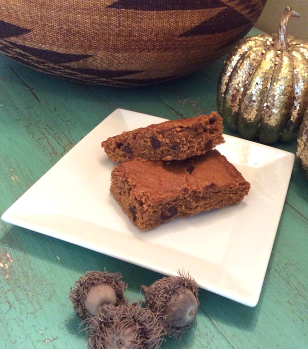 Pumpkin Chocolate Chip&nbsp;Bars