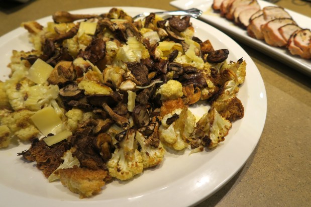 Roasted Cauliflower &&nbsp;Mushrooms