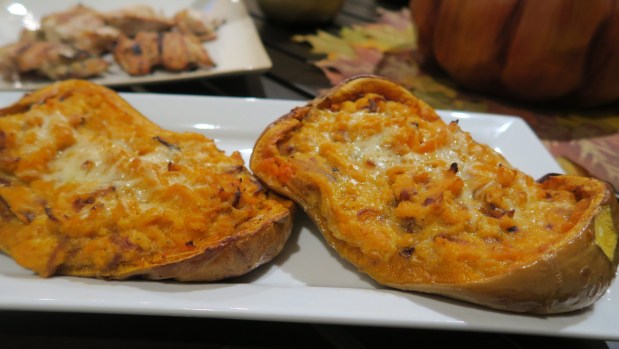 Three Cheese Stuffed Butternut&nbsp;Squash