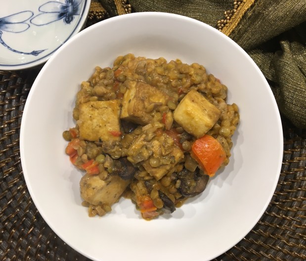 Lentil and Tofu Red&nbsp;Curry