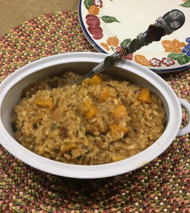 Butternut Squash, Pine nut and Sage&nbsp;Risotto