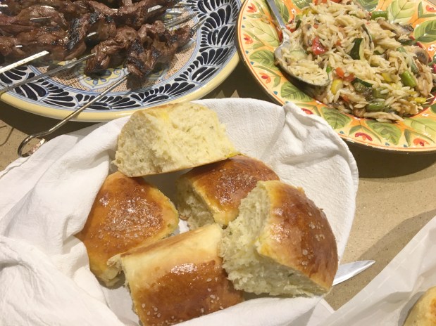 Rosemary Brioche Rolls